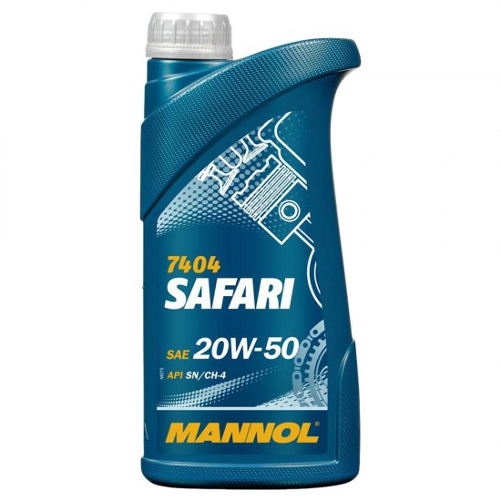 Mannol 7404 Safari 20W-50 (1 L) Motorolaj Mannol 7404 Safari 20W-50 (1 L) Motorolaj